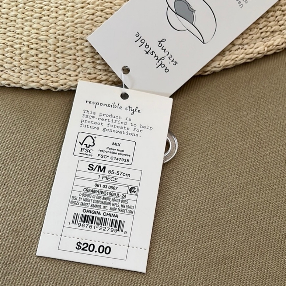 NWT A New Day Sun Hat - Picture 3 of 4